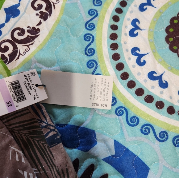 Tropical Palm Print Men's Shorts - Picture 4 of 8